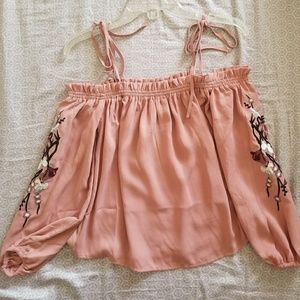 Off shoulder blouse